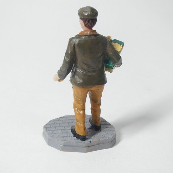 Lemax Sweet Surprise 42877 Man Carrying Gift Resin Figure Christmas Village - Picture 3 of 6